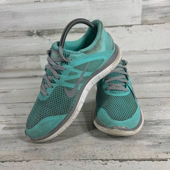 Nike Womens Free 4.0 Athletic Running Sneaker Shoes Blue Sea Size‎ 8 - Picture 5 of 8